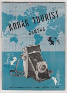 Kodak Tourist Owner's Manual - Flash Kodamatic shutter & Anaston f4.5 lens