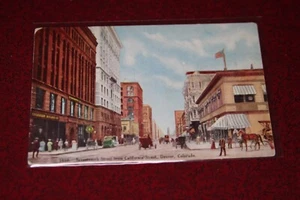 Seventh Street From California Street, Denver Colorado Postcard - Picture 1 of 2