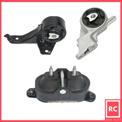 Transmission Mount 3PCS Set for 2004-2007 Chevrolet Malibu 3.5L - Imagem 1 de 4