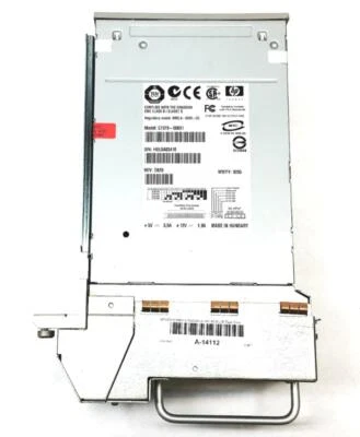 HP LTO-2 Ultrium 460 SCSI/LVD Model C7379-00831 Tape Drive BRSLA-0206-DC USED - Image 1 of 4