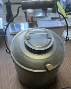 Erie Lackawanna Railroad Water Can 11" Tall Metal EL RR Vintage / Rare - Picture 1 of 5