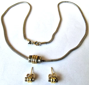 Pan Jewelry Sterling Silver 925 Pendant Necklace Earrings Norway scandinavian  - Picture 1 of 11