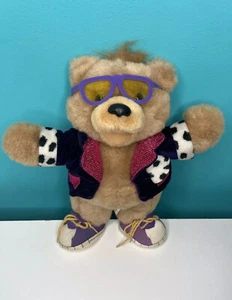 Nabisco Teddy Grahams Bear Plush Retro Stuffed Animal 11” Vintage 1990 Applause - Picture 1 of 9