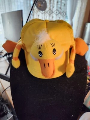  Lote 2 bonés Snapback ajustáveis chapéu pato meninos meninas. - Imagem 1 de 3