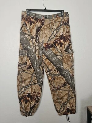 Outfitters Ridge Men's Camo Cargo Hunting Pants Size Large 36/38 6 Pockets - Image 1 of 4