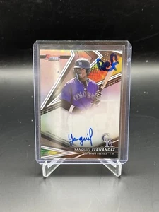 Bowman's Best 2022 - Best of 2022 refractor de autógrafos #B22-YF Yanquiel... - Imagen 1 de 2