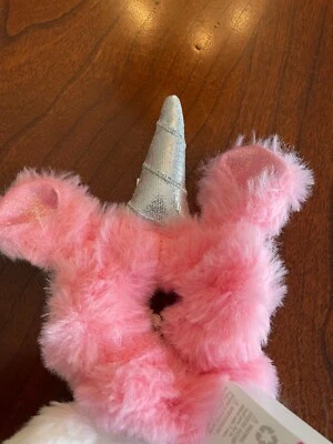NWT 2 pack Fuzzy Unicorn Scrunchies from Claire's - Image 1 of 3