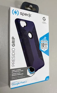 Speck Presidio Grip Series Phone Case for Google Pixel 2 Blue/ Black - Picture 1 of 3