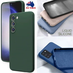 For Samsung Galaxy M31 M31S M21 M33 Shockproof Liquid Silicone Soft Case Cover - Picture 1 of 75