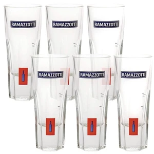 6x Bicchiere Rastal Ramazzotti 2+4cl Aperitivi Digestivi Quercia Liquore Amaro - Foto 1 di 2
