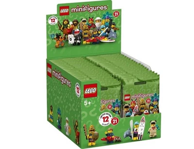 LEGO 71029 Series 21 (2021) Minifigures - New Sealed Case with 36 Blind Packs - Image 1 of 4