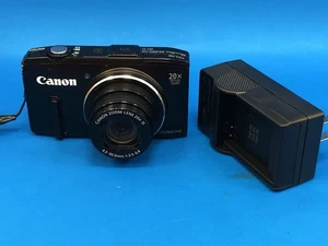 Canon PowerShot SX280 HS Black 12.1 MP 20x Zoom Compact Digital Camera - Picture 1 of 9