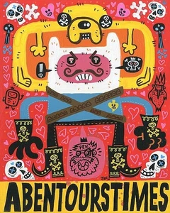 Las Aventuras De Pen (Abentourstimes) by Jorge R. Gutierrez 9 1/2 x 13 in. - Picture 1 of 1