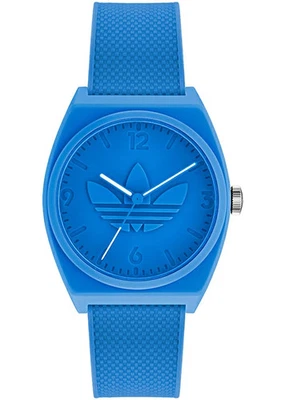 Reloj Adidas Street Project Two AOST22033 Unisex Cuarzo 38mm Resina Azul Foto 1 de 4