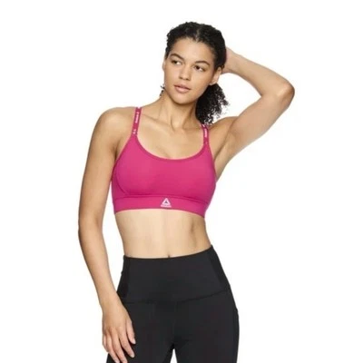 Sujetador favorito de bajo impacto con copas extraíbles Reebok Plus para mujer y mujer Foto 1 de 4