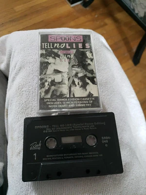 SPOONS Tell No Lies - Special Dance Edition EP CASSETTE Tape - Image 1 of 2