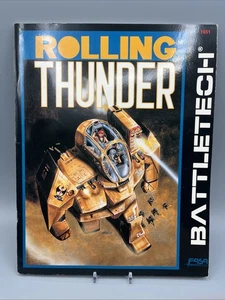 Battletech Rolling Thunder 1988 FASA PB Manual Book Module 1651 - Picture 1 of 2