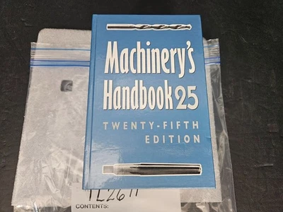 MACHINERY'S HANDBOOK 25TH EDITION 1996 REFERENCE BOOK FOR THE ENGINEER TOOLMAKER - Image 1 of 4