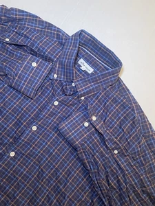 Peter Millar Performance Button Down Check Shirt Size XL - Picture 1 of 6