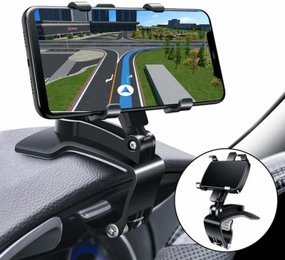Universal 360° Car Smartphone Mount Holder For Cell Phone Samsung iPhone LG - Изображение 1 из 4
