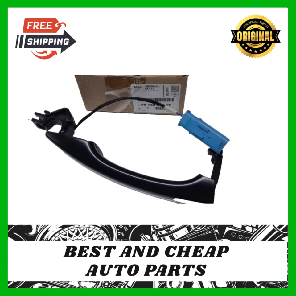 Передняя левая внешняя дверная ручка Peugeot 2008 серия 2019+ 981608261T - Изображение 1 из 4