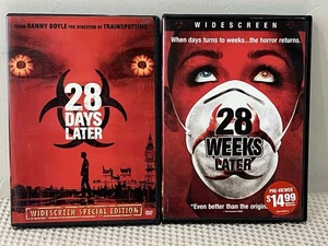28 Days Later/28 Weeks Later DVD Lot/2 Danny Boyle/Cillian Murphy/Jeremy Renner - Picture 1 of 9