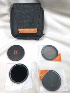 K&F Nano X Magnetic Lens Filter Kit 4 in 1 MCUV+CPL+ND1000+Filter Oouch - 55mm - Picture 1 of 17