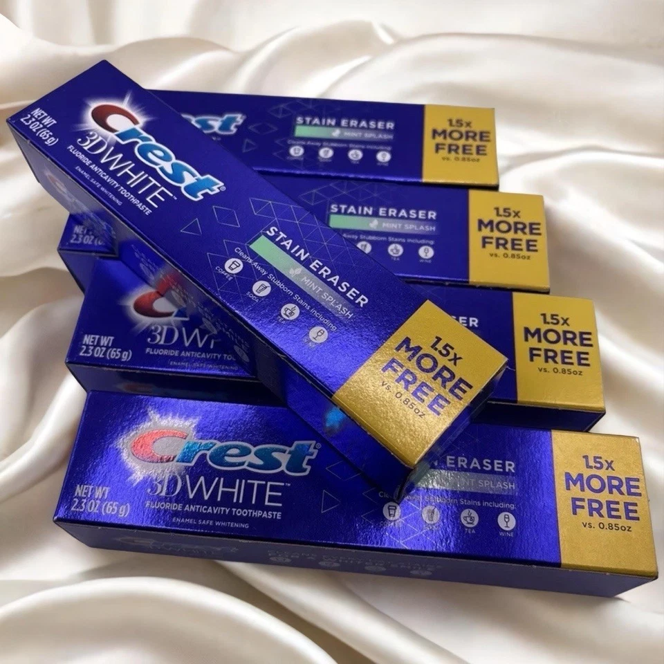 5 X Crest Toothpaste Remove Stains 65g Each - Image 1 of 1