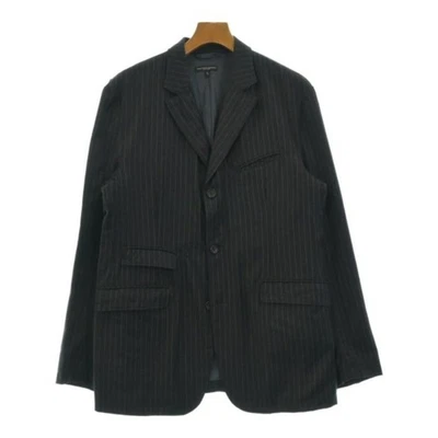 Engineered Garments Men's Blouson Navy Gray Stripe L #EK BDA - Image 1 of 4