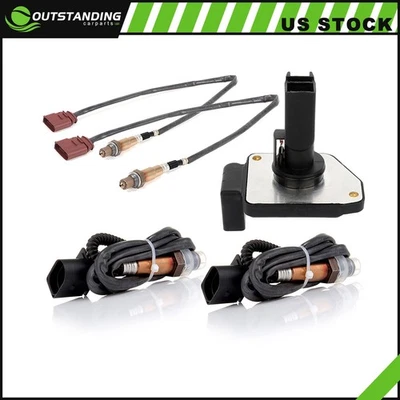 4X Sensor de oxígeno o2 02 y sensor de flujo de aire de masa para Audi A4 A4 Quattro 2005 3,0 L Foto 1 de 4