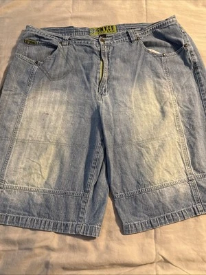 Мужская джинсовая ткань Enyce Jorts размер 44 с широкими штанинами - Изображение 1 из 4
