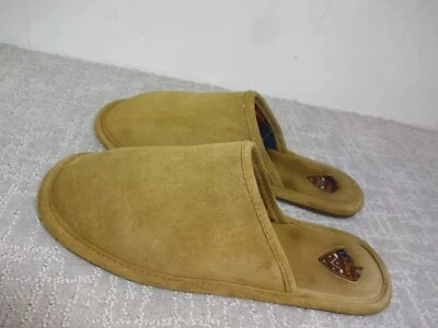 L.B. Zapatillas sin cordones Evans para hombre talla 13M de gamuza castaño EE. UU. 9757 Foto 1 de 4