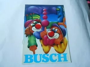 Programm Zirkus Zirkus Busch 1989 - Bild 1 von 2