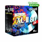 Maxell CD-RW Music XL-II Blank Rewritable Discs 80 Mins 700MB 1-4x Speed x10