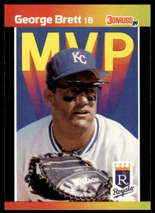 1989 DONRUSS BONUS MVP'S GEORGE BRETT KANSAS CITY ROYALS #BC-7B