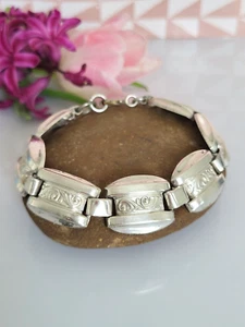 Wunderschönes antikes Armband Silber 800, Jugendstil, zauberhafte Ornamente - Bild 1 von 4