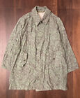 Vintage Custom Rain Camo coat. Size L