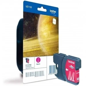 Cartouche D'Encre Originale Brother LC1100M Couleur Magenta 5,5Ml - Afbeelding 1 van 1