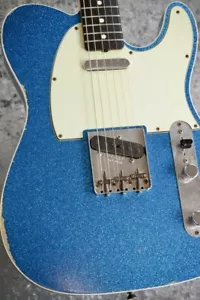 Fender Custom Shop 1962 Telecaster Custom Relic Blue 2016 Electric Guitar - Picture 1 of 10