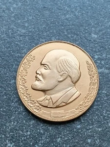 1969 Original CCCP Times Medal Lenins Law Of Inventions 50th Anniversary - Picture 1 of 4