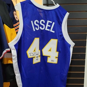 Dan Issel "The Horse" Signed Custom Jersey Denver Nuggets Tri Star Authenticated - Picture 1 of 4