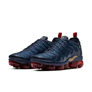 Free Shipping Nike Air Vapormax Plus TN Dark Blue Red Men's Size - Picture 1 of 5
