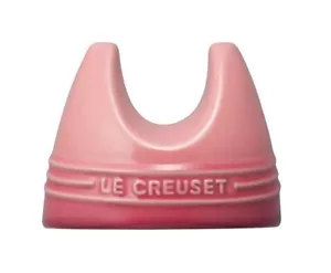 Le Creuset Lid Stand Rose Quartz Stoneware from Japan New - Picture 1 of 3