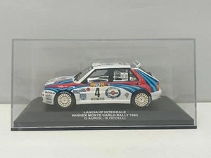 Lancia Delta HF Integrale Rally Monte Carlo 1992 Martini #4 Ixo Model 1:43 Usato - Foto 1 di 7