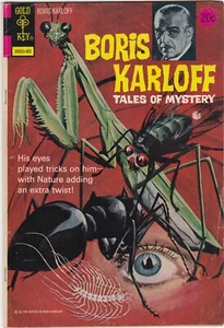 BORIS KARLOFF Tales Of Mystery #52 Gold Key 1973 Bronze Age Horror comic - Picture 1 of 2