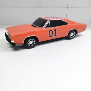 2005 Dukes of Hazzard General Lee RC auto 1/18 Malibu senza telecomando non testato così com'è - Foto 1 di 20