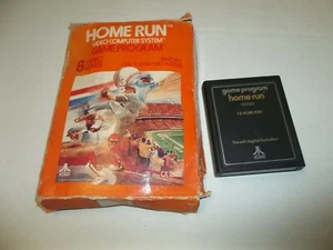 1978 "Home Run" (CX2623) Atari 2600 Video Game Cartridge w/ Box - Picture 1 of 4