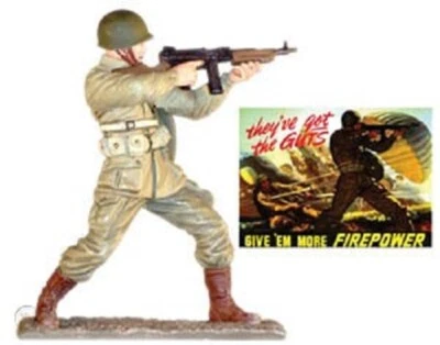 Corgi Forward March Recruits: WWII US Army Figure US59110 Retired New - Image 1 of 3