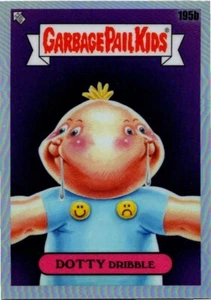2022 Garbage Pail Kids Cromo Serie 5 Base Refractor #195b PUNTOTTY Dribble - Imagen 1 de 2