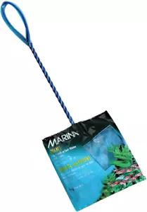 Fine Nylon Net with Handle for Aquarium Maintenance, Marina Blue - Picture 1 of 12